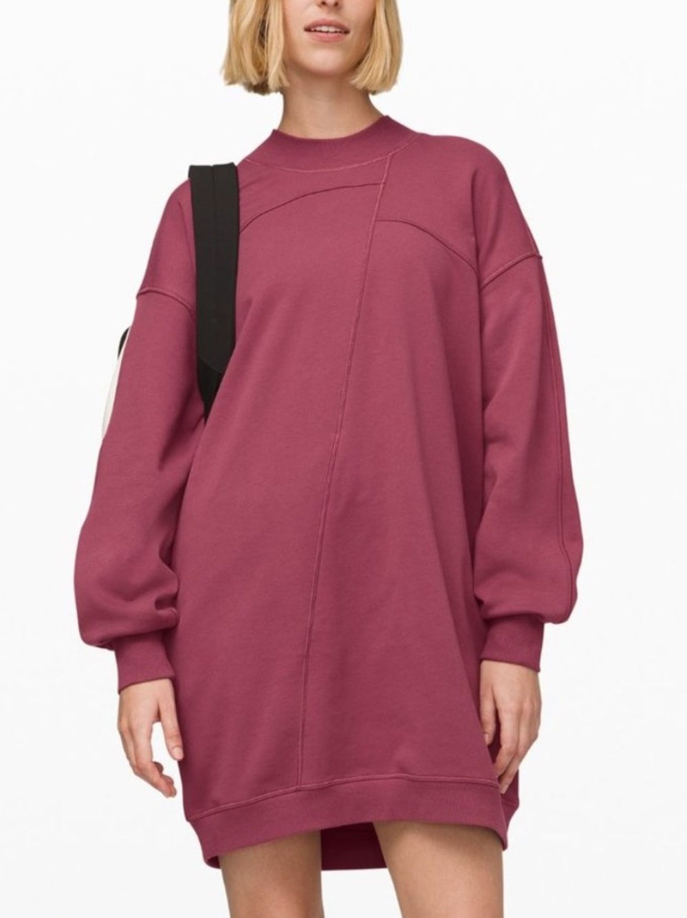 BOGO! LULULEMON Broken Beats Sweater Dress Mauve Medium